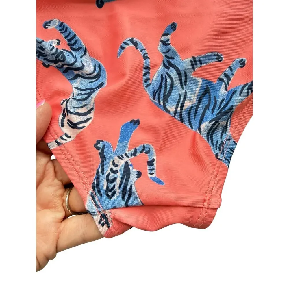 Tea Collection Portugal Tiger Onepiece Swimsuit Size 5